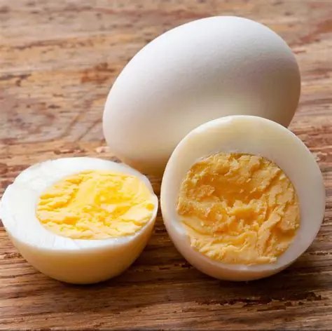 Ovos cozidos