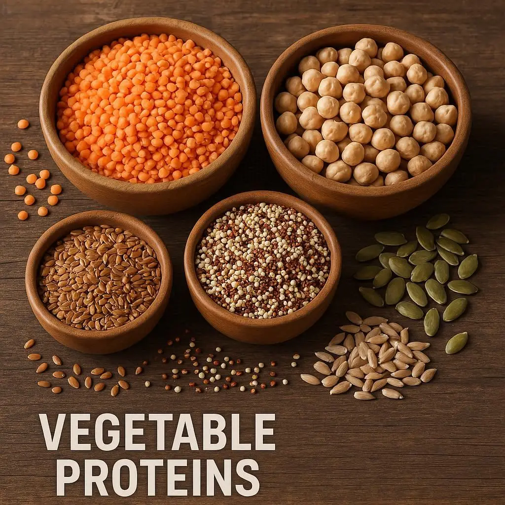 Guia Completo de Proteínas Vegetais (Legumes, Sementes, Grãos)